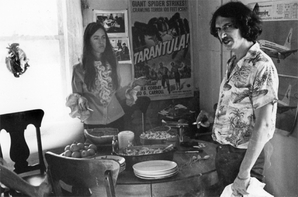 Preparing food at the New Era Social Club