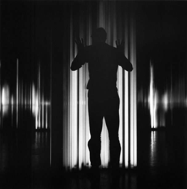 Johnny Neon installation at Intermedia Nights