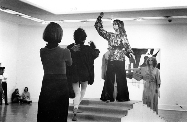 The Co. rehearsing for Chromatic Steps