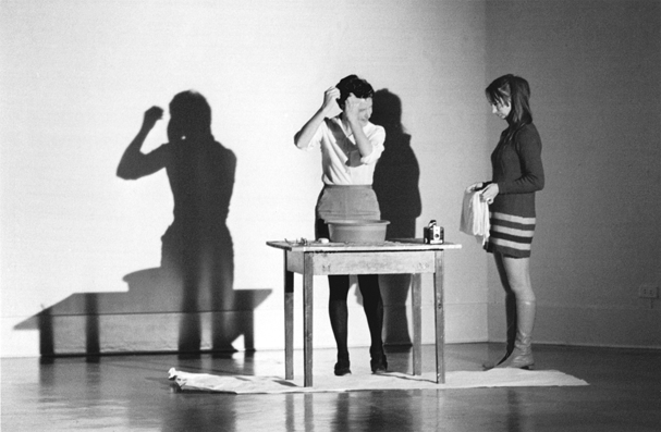 Gathie Falk performing at Chromatic Steps