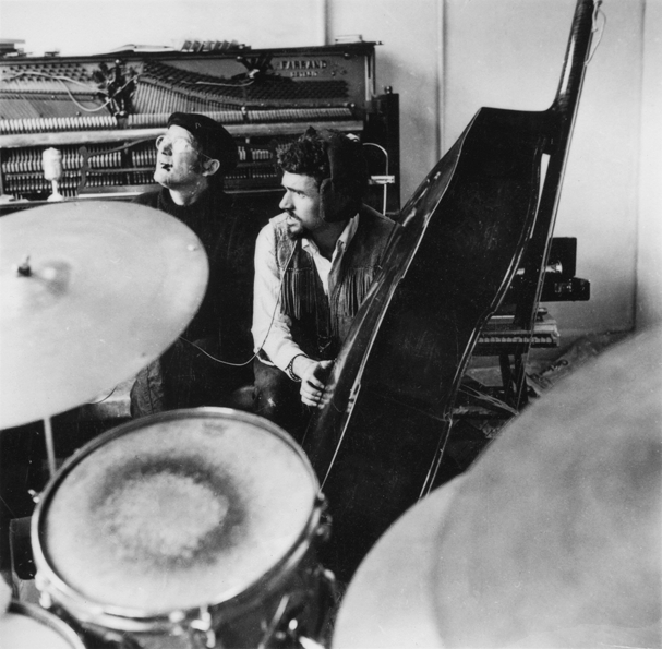 The Al Neil Trio rehearsing at Intermedia