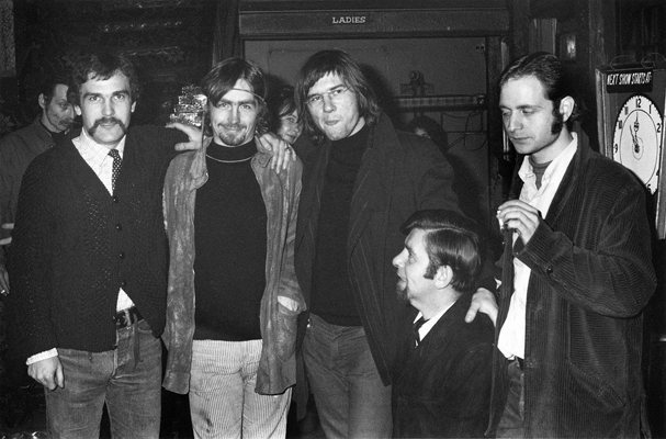 The Al Neil Trio performing at the Colonial Magic Theater