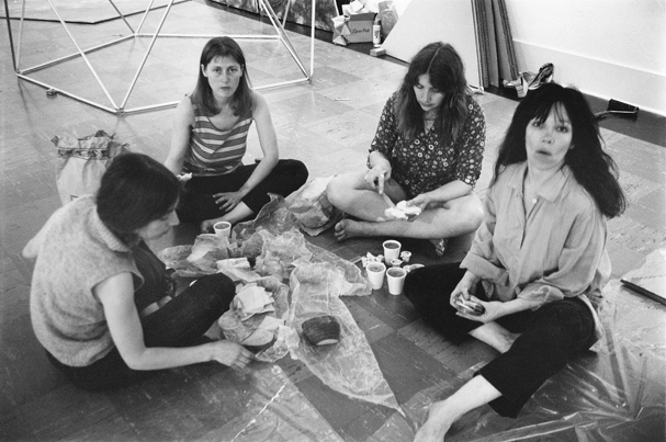 Installing the Dome Show at the Vancouver Art Gallery