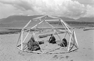 Geodesic Dome Construction on Kitsilano Beach